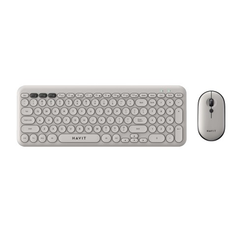 KIT OFFICE INALAMBRICO HAVIT KB254GCM-SP GREY