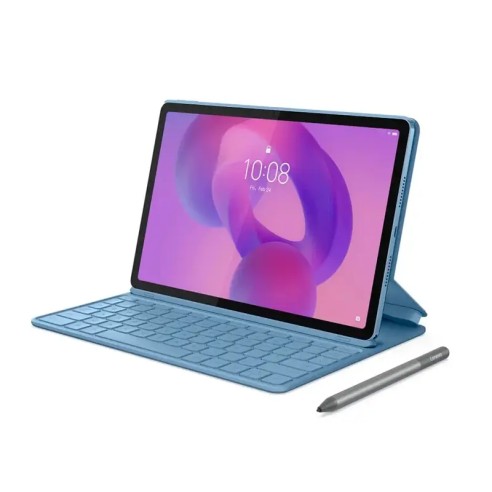 Tablet Lenovo Idea Tab con Teclado, Lápiz, 11″ 2.5K, 8GB RAM, 256GB, Polar Blue, ZAFM0224PE