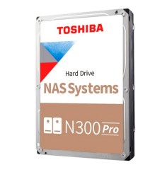 Disco duro Toshiba N300 PRO NAS, 20TB, SATA 6.0Gb/s, 7200rpm, 512MB Cache, 3.5".