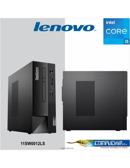 Computadora Lenovo ThinkCentre neo 50s Gen 3 Core i5-12400 2.50 / 4.40GHz, 16GB DDR4-3200MHz, Monitor 23.8"