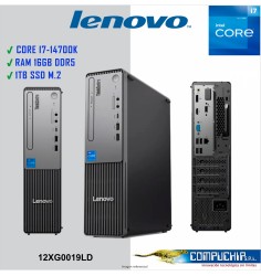 PC Lenovo ThinkCentre Neo 50S Gen 5, Core i7-14700K 3.40/5.60GHz, 16GB DDR5-6000