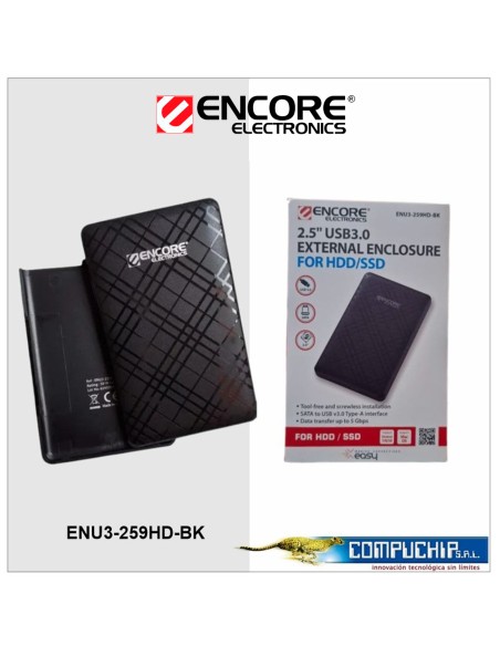 CASE EXTERNO USB 3.0 PARA DISCO DURO DE 2.5¨ SSD / HDD SATA 2.5¨ USB 3.0