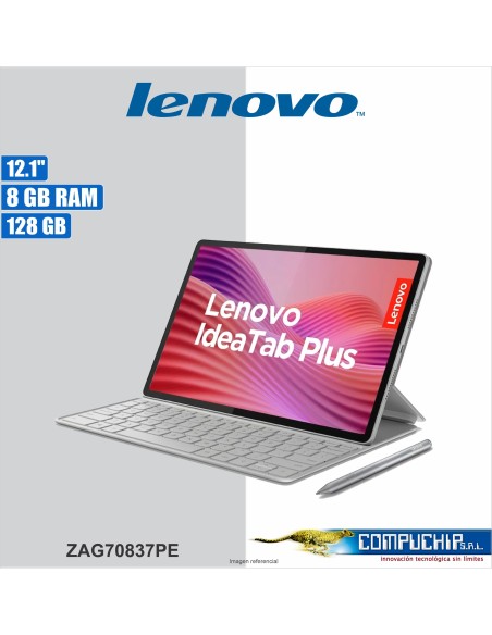 Tablet Lenovo Tab Plus 12.1" 2.5K (2560x1600) IPS/90Hz/Touch/8GB RAM/256GB ROM, Android 15