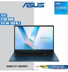 NB ASUS Vivobook 15, X1504VA-BQ4164, 15.6" FHD IPS, Core 5-120U 1.4-5.0GHz/8GB DDR5