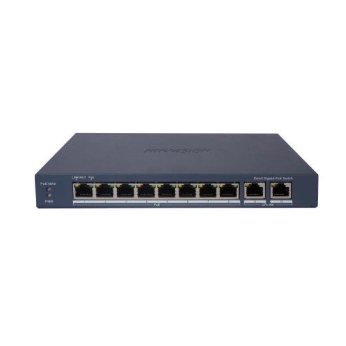 SWITCH ADMINIS 8 POE ALL 1000M (1G) + 2 UP RJ45 GIGABITE - 110W