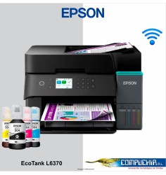 Multifuncional de tinta Epson EcoTank L6370, Imprime Dúplex, Escanea ADF, Copia / Wi-Fi / Ethernet / USB
