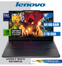 Notebook Gaming Lenovo LEGION 9 18IAX10, 18" WQUXGA IPS, Core Ultra 9 275HX 5.4GHz, 64GB