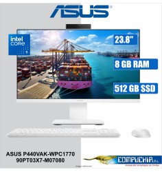 AIO ASUS P440VAK-WPC1770, 23.8" FHD IPS, Core 5-210H 2.4/4.8GHz, 8GB DDR5, 512GB SSD