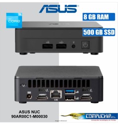 Pc Mini Asus Nuc CORE i3-1315U 3.30 GHz, 8GB DDR4, 500GB M.2 SSD