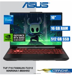NB ASUS TUF FX608JHI-TU312 F16 16" WUXGA IPS Core i7-14650HX 5.2GHz/16GB DDR5/RTX 5050 8GB