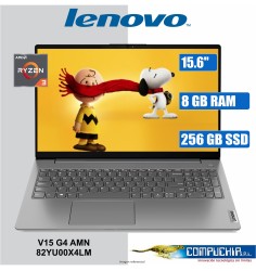 Notebook Lenovo V15 G4 AMN 15.6" FHD TN AMD Ryzen 3 7320U 2.4 / 4.1GHz, 8GB LPDDR5-4800MHz