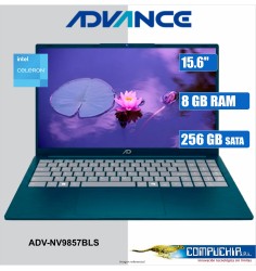 Notebook Advance ADV-NV9857, 15.6" FHD IPS, Celeron N4500 1.1GHZ, 8GB DDR4, 256GB SSD