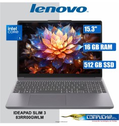 NB Lenovo IdeaPad Slim 3 15IWC11 15.3" WUXGA IPS/Core 5 320 4.6GHz/16GB DDR5/512GB SSD M.2