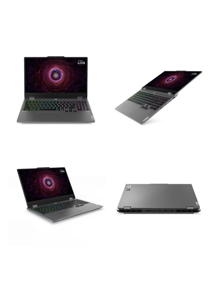 Notebook Lenovo LOQ 15ARP9, 15.6" FHD IPS, AMD Ryzen 5 7235HS 3.2/4.2GHz, 8GB DDR5-4800