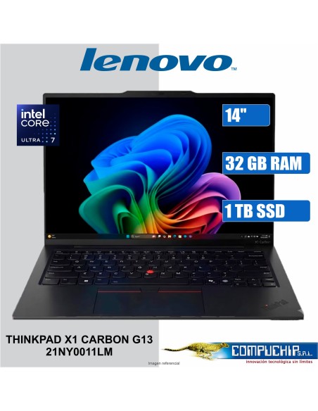 NB Lenovo ThinkPad X1 Carbon Gen 13, 14" WUXGA IPS Core Ultra 7 255U 5.2GHz, 32GB LPDDR5x