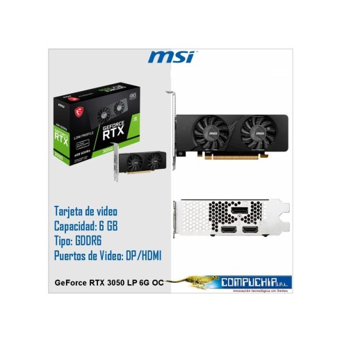 PC INTEL CORE I5-12400F 2.50/4.40 GHZ, 16GB DDR5, 512 GB SSD, RTX 3050 LP, MONITOR 24"