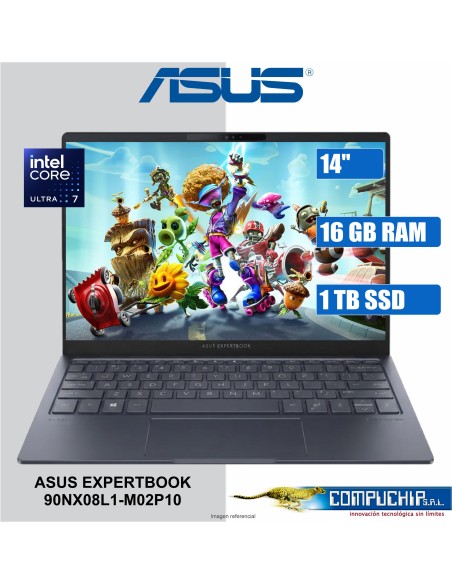 NB ASUS Expertbook B3405CCA-LY1868X 14" IPS Core Ultra 7 255H 2.0/5.1GHz, 16GB DDR5