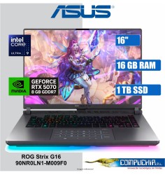 NB ASUS ROG Strix G16 G615LP-TS206W/16" 2.5K WQXGA/Core Ultra 9-290HX/16GB DDR5/RTX 5070