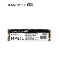 Unidad de estado solido TEAMGROUP MP44L 500GB, M.2, PCI-E 4.0 x4 con NVMe 1.4