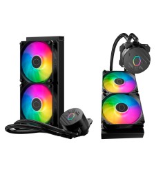 Refrigeracion líquida Cooler Master MasterLiquid 240L Core ARGB, Numero de ventiladores: 2