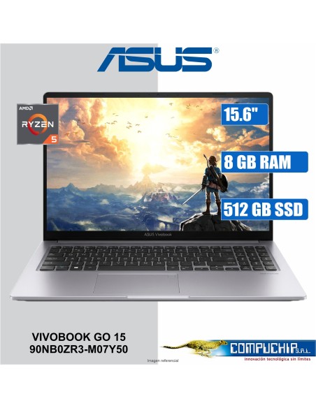 NB ASUS Vivobook Go 15 E1504FA-BQ5556/15.6" FHD/AMD Ryzen 5 40 4.3G/8G LPDDR5/512G SSD M.2