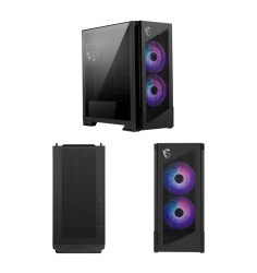 Case MSI MPG VELOX 300R AIRFLOW PZ / BLACK, Mid-Tower, Mini-ITX, Micro-ATX, ATX, *EATX