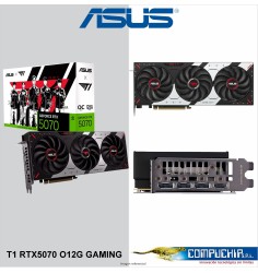Tarjeta de video ASUS T1 GeForce RTX 5070 12GB GDDR7 OC Edition, PCI Express 5.0