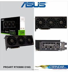 Tarjeta de video ASUS ProArt GeForce RTX 5080 16GB GDDR7 OC Edition, PCI Express 5.0
