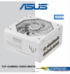 Fuente de alimentación ASUS TUF Gaming 1000W Gold White Edition, 80 PLUS Gold, Formato ATX