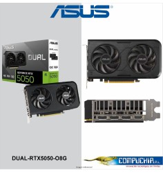 Tarjeta de video ASUS DUAL-RTX5050-O8G, GDDR6, PCIe Gen 5.0