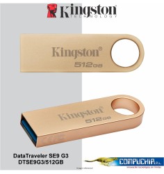 Memoria Flash USB Kingston DataTraveler SE9 G3, 512GB, USB 3.2 Gen 1 (Tipo-A)