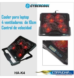 COOLER GAMER LAPTOP CYBERCOOL HA-K4