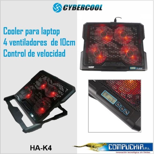 COOLER GAMER LAPTOP CYBERCOOL HA-K4