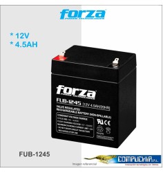 BATERIA RECARGABLE FORZA FUB-1245 12 V - 4.5 AH.