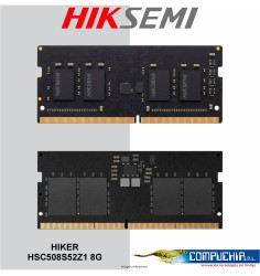 Memoria SODIMM HIKSEMI HIKER 8GB DDR5-5200MHz PC5-41600, CL42, 1.1V, 262-pin