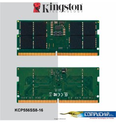 Memoria SODIMM Kingston 16GB DDR5 5600MT/s, PC5-44800, CL46, 1.1V, 262-pin