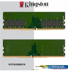 Memoria Kingston 16GB DDR4 3200MT/s, PC4-25600, CL22, 1.2V, 288-pin