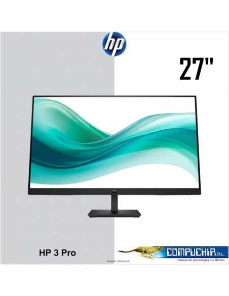 Monitor Plano HP 3 Pro 27", FHD IPS, 100Hz, 5ms, HDMI, DP, VGA