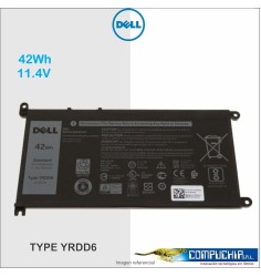 BATERIA DELL 42WH TYPE YRDD6 42WH *ORIGINAL*.