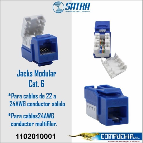 Jacks Modular Categoría 6