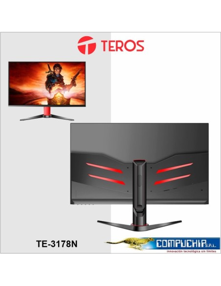Monitor Plano Teros TE-3178N, 27", QHD IPS, 75Hz, 2ms, HDMI, DP, USB