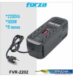 ESTABILIZADOR FORZA FVR-2202 2200VA/1100W