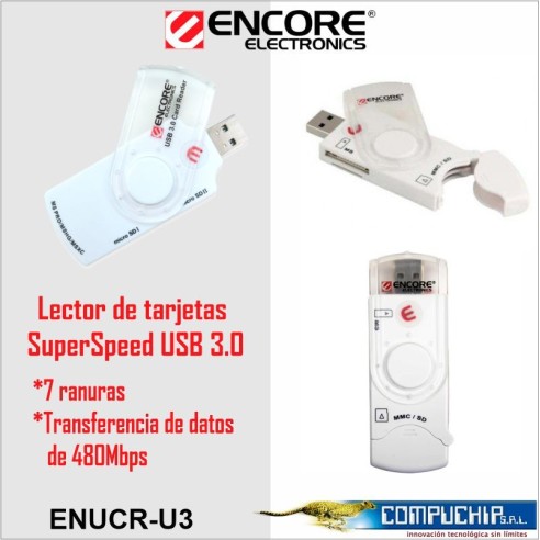 Lector de tarjetas SuperSpeed ​​USB 3.0