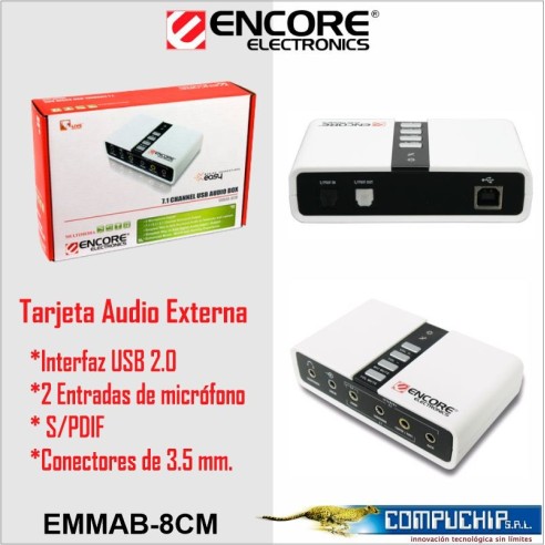 Tarjeta Audio Externa Usb 7.1